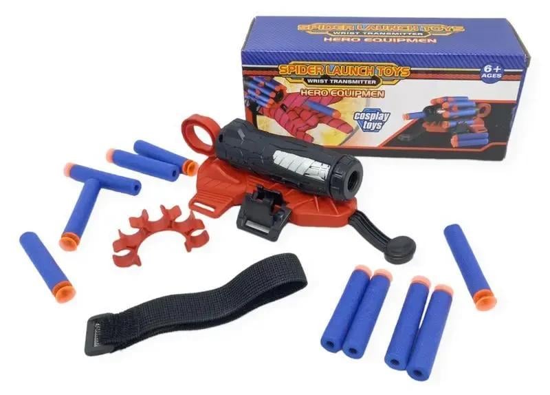 Дитяча іграшкова рукавичка-бластер Spider Man Gloves стріляє м'якими кулями - фото 7 Дитяча іграшкова рукавичка-бластер Spider Man Gloves стріляє м'якими кулями - фото 7