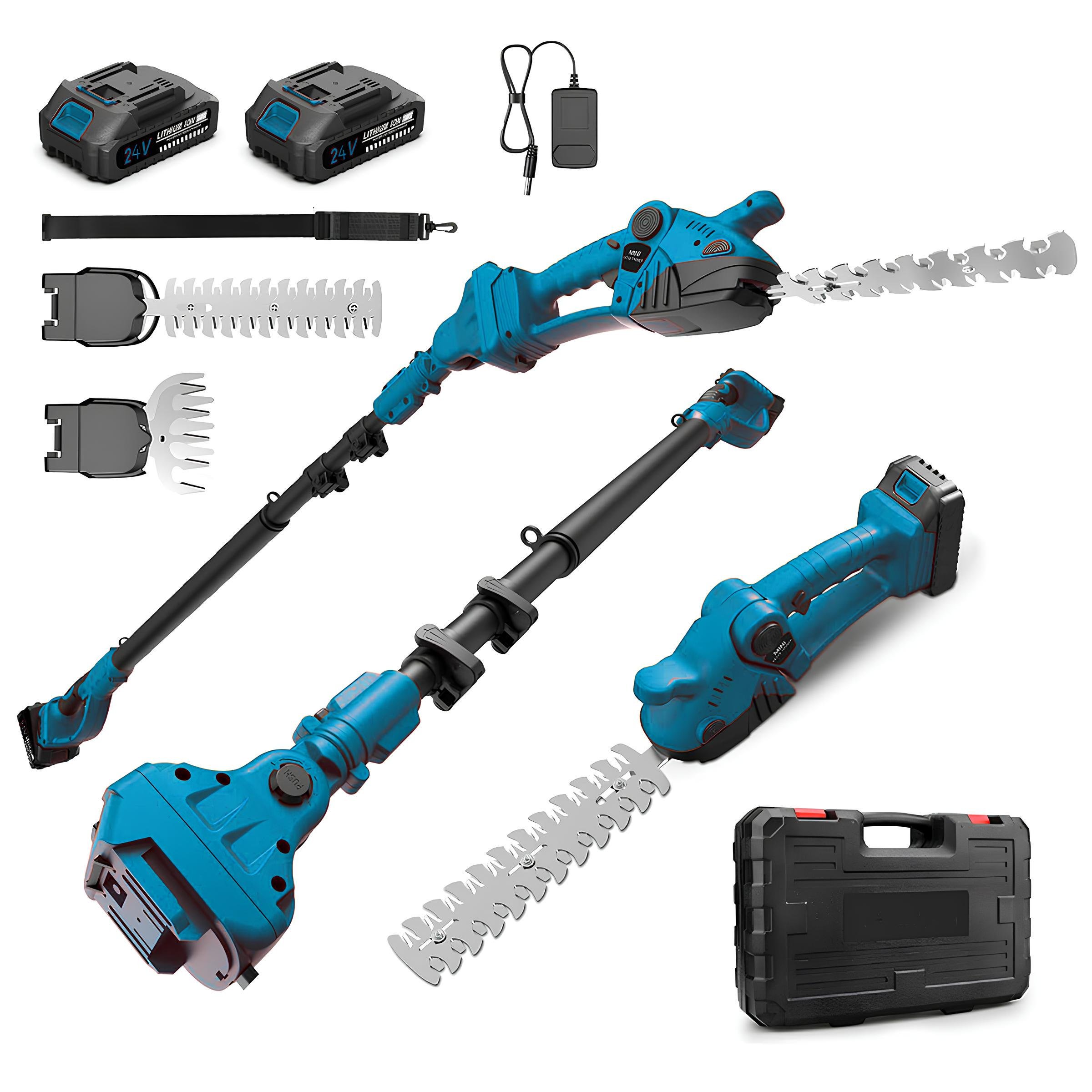 Ножницы-кусторез аккумуляторные 24V удлинитель 2 м (29164449) - фото 2