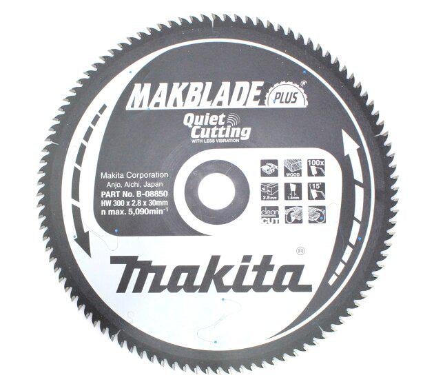 Диск пильный по дереву Makita Makblade Plus 300х30 мм 100T