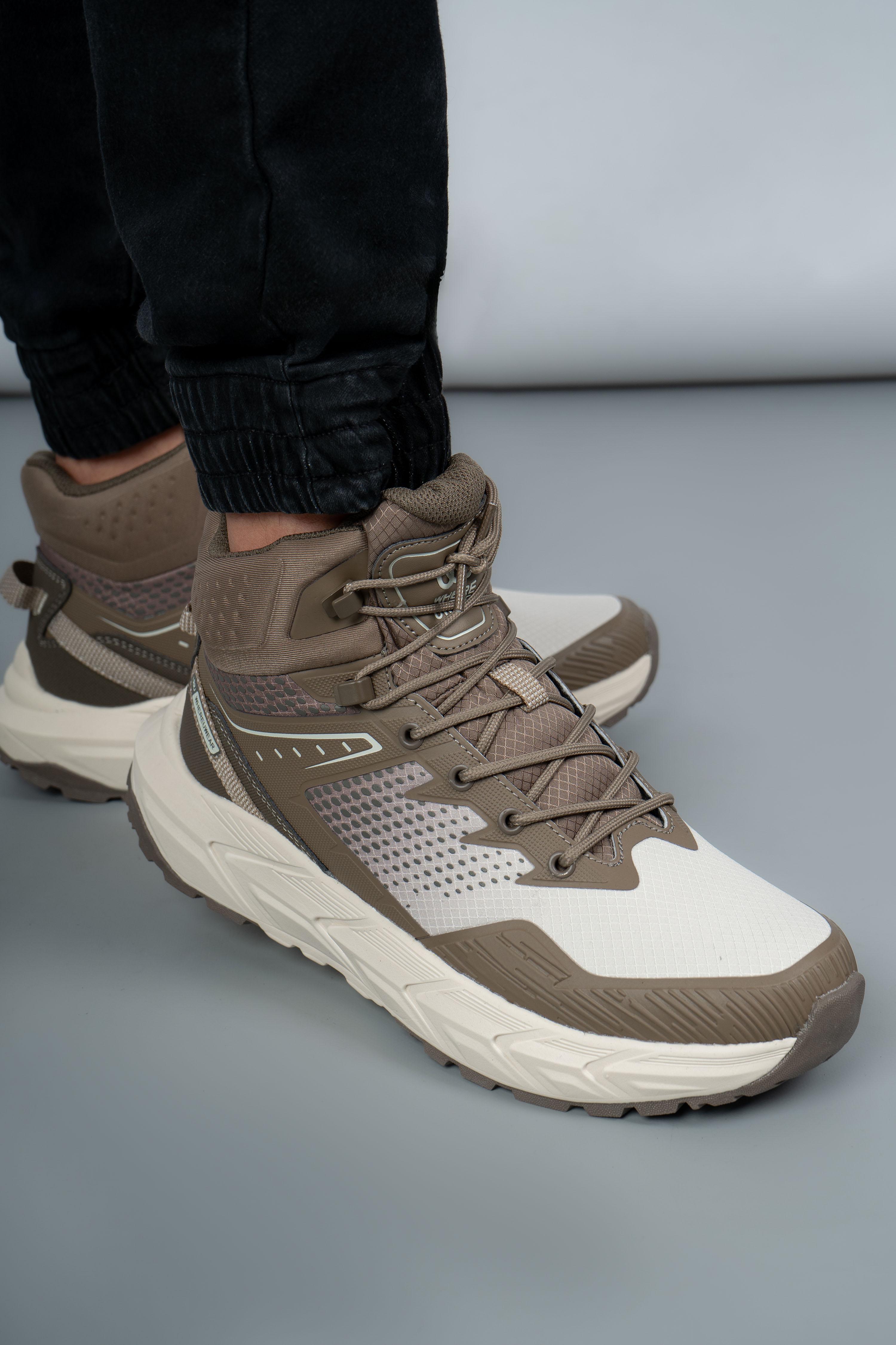 Кроссовки мужские Where Uwear WUW6034M-BROWN р. 42 Коричневый (346675_42)