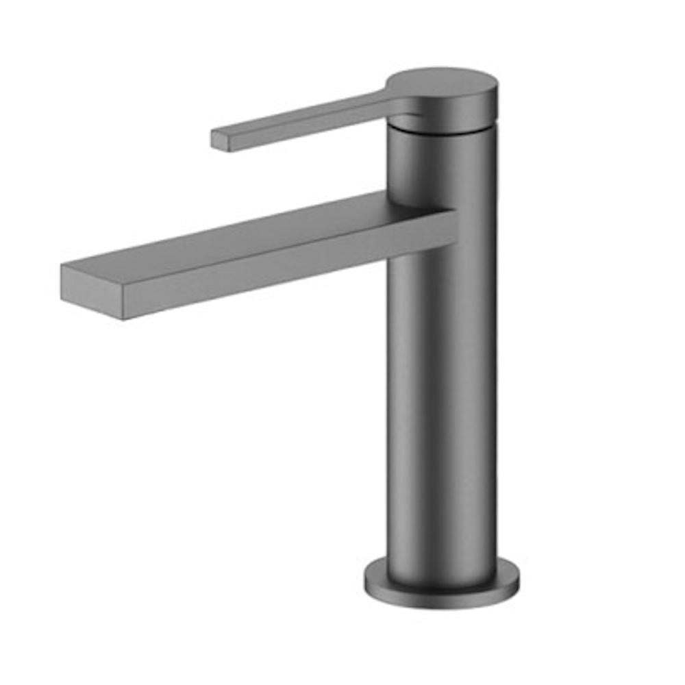 Змішувач для умивальника Nett VGr-22 одноважільний Графітовий (NET-081140)