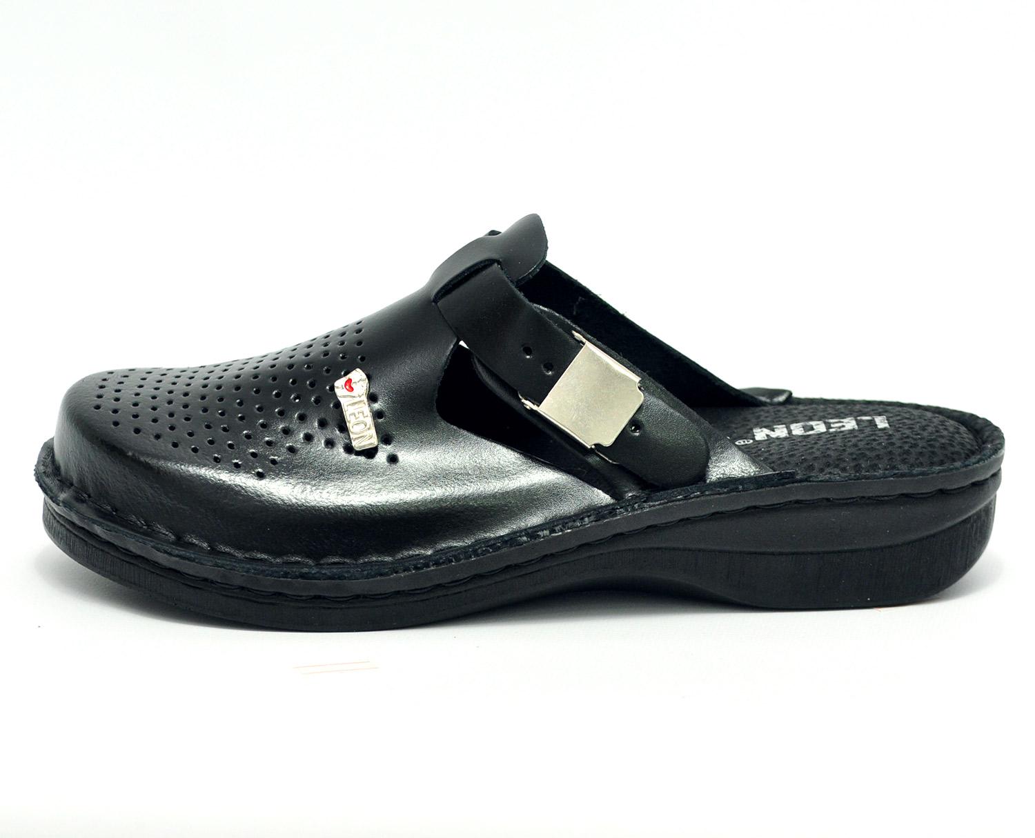 Женские сабо Leon V260 р. 36 Черный