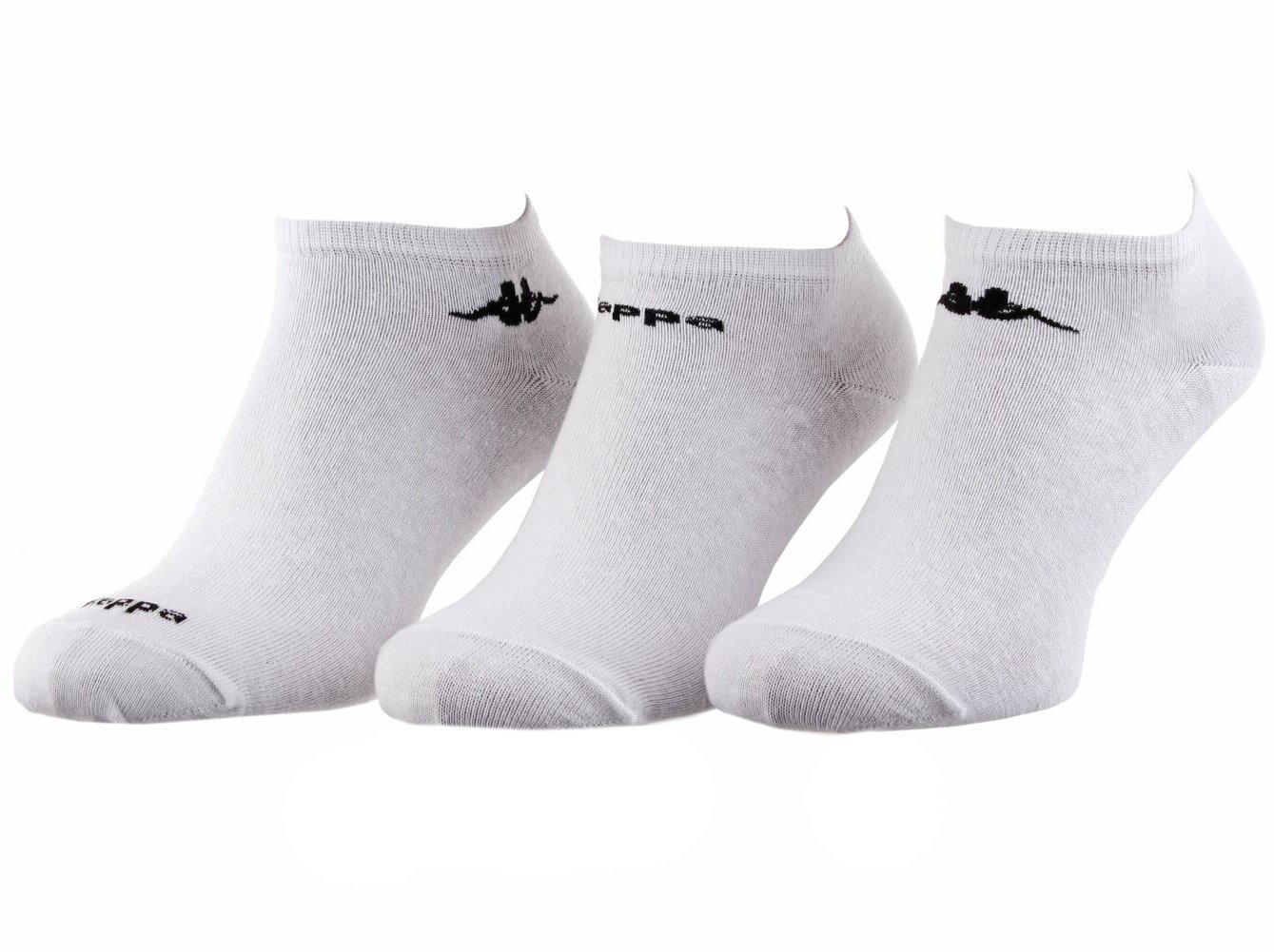 Носки Kappa 3 пары р. 43-46 White (93510516-1)