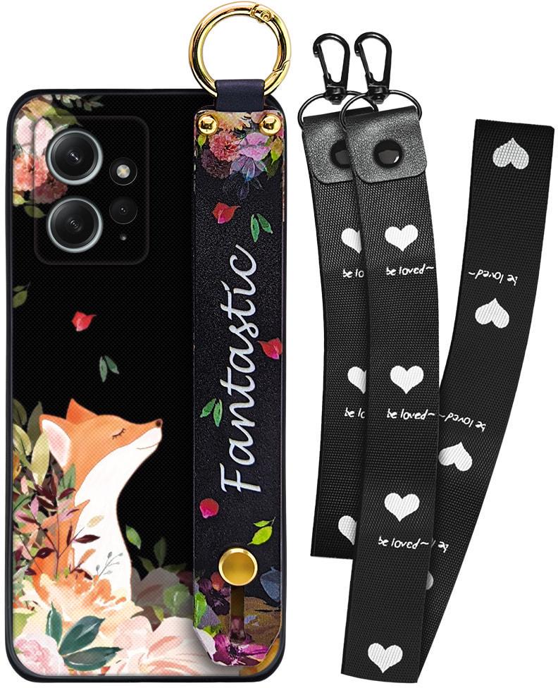 Чехол SHLab Xiaomi Redmi Note 12 4G Fantastic + два ремешка с карабином (34354)