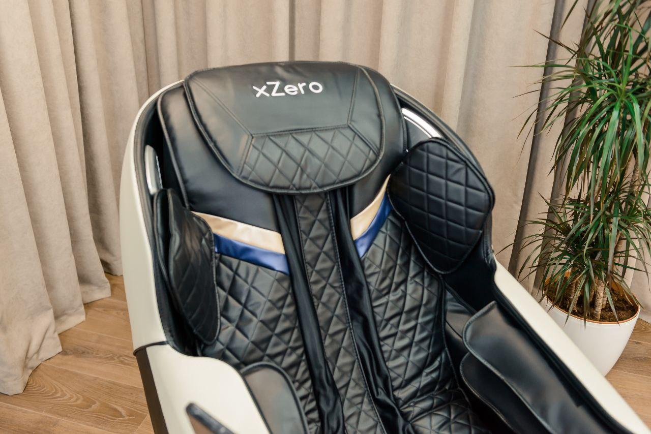 Массажное кресло XZERO XZ12 SL Premium Black/White - фото 6