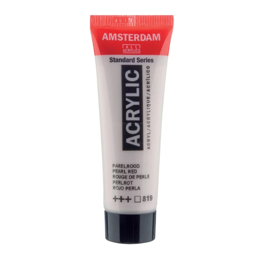 Фарба акрилова AMSTERDAM Royal Talens 17048190 3 шт. 20 мл 819 Червоний перламутровий (8712079395247)