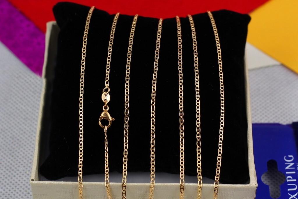 Цепь Xuping Jewelry Глаз пантеры 45 см 1,5 мм Золотистый