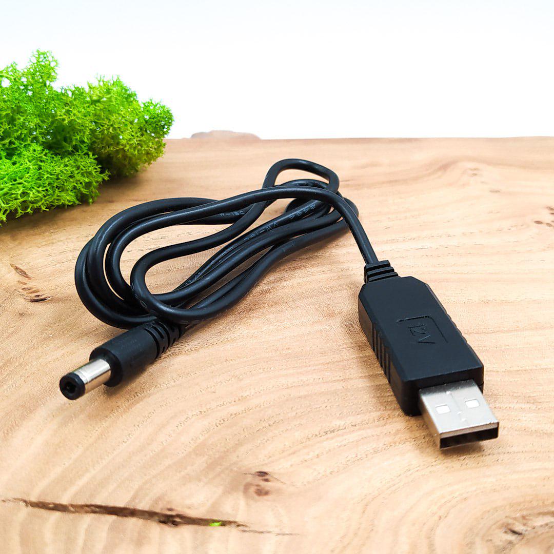 Кабель USB DC для роутера с платой повышения напряжения с 5V до 9-12V (29206)