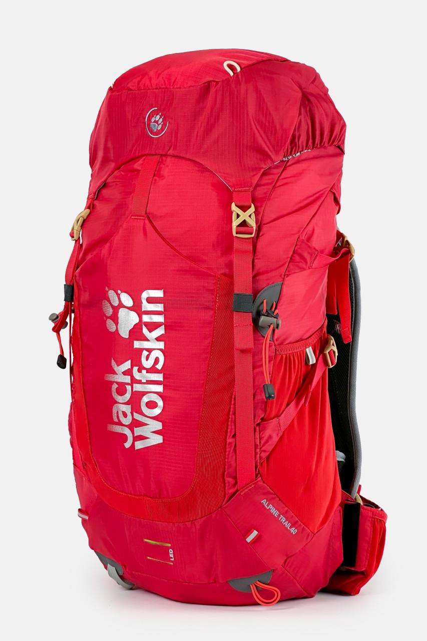 ᐉ Туристический рюкзак Jack Wolfskin Alpine Trail 40 л Красный