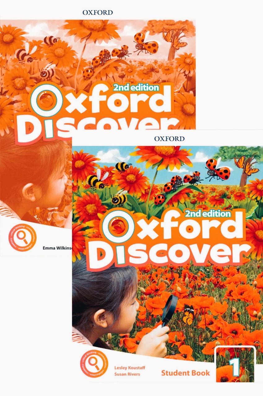 Учебник и рабочая тетрадь Oxford Discover 1 2nd edition