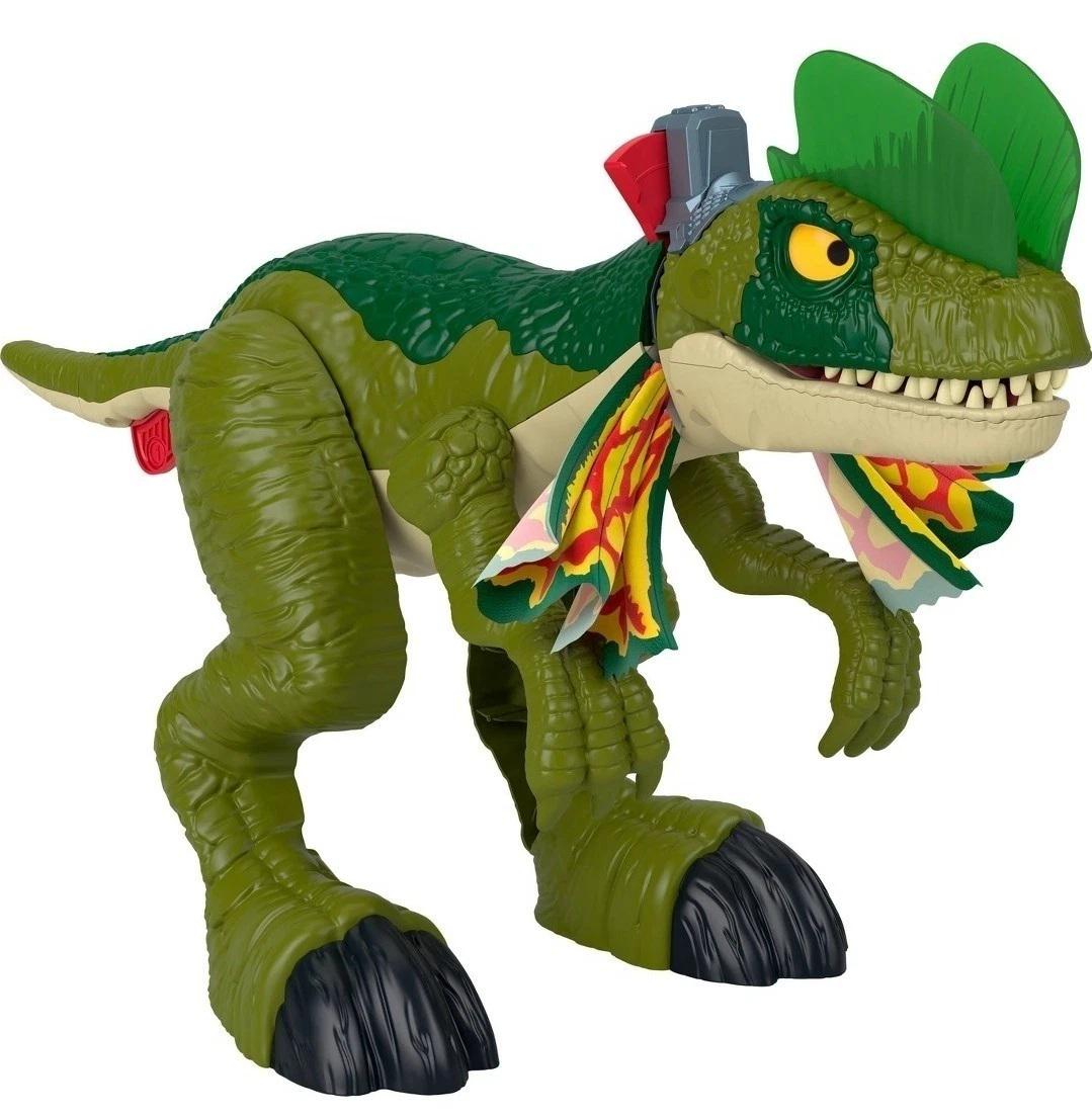 Дитяча ігрова фігурка Imaginext Jurassic World Dilophosaurus Fierce Launchin (669632126) - фото 7 Дитяча ігрова фігурка Imaginext Jurassic World Dilophosaurus Fierce Launchin (669632126) - фото 7