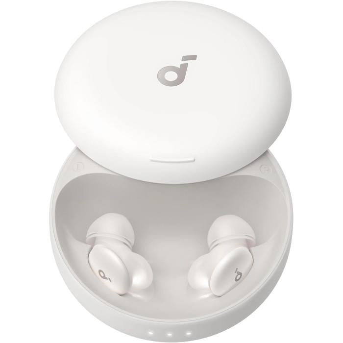 Наушники беспроводные Anker SoundCore Sleep A30 Smart ANC 4.6 мм Bluetooth 5.4 Moonlit White (D1301G21)