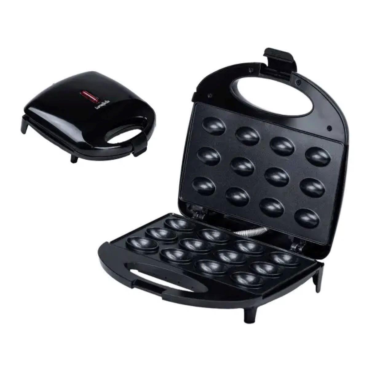 Электроорешница Luma Bella LB58006 с антипригарным покрытием 800W (3911) - фото 2 Электроорешница Luma Bella LB58006 с антипригарным покрытием 800W (3911) - фото 2