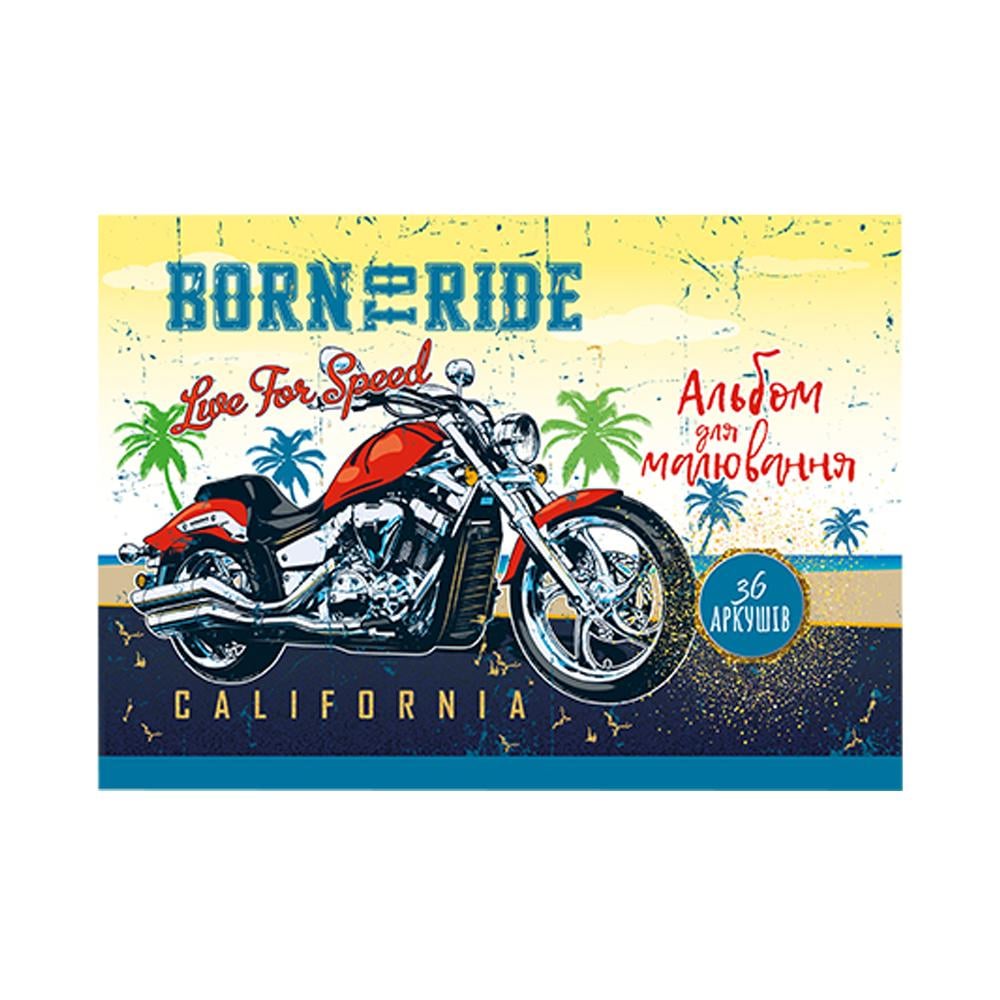 Альбом для малювання Апельсин А4 36 аркушів 120 г/м2 (AM-266-A-9)