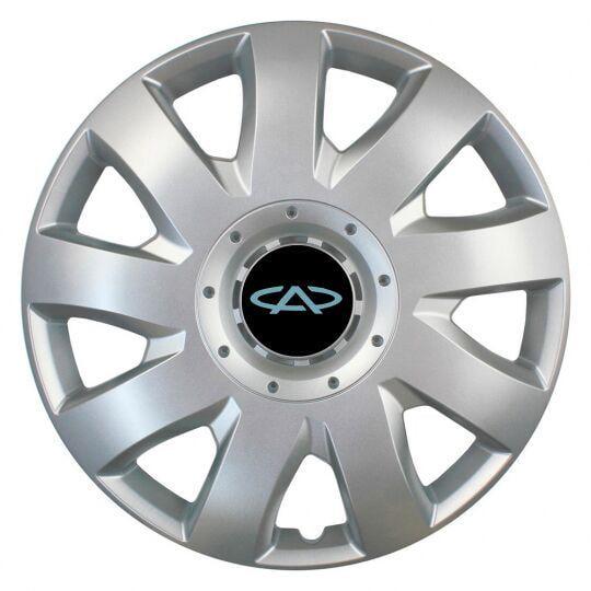 Автомобильные колпаки SKS 426 R16 с логотипом Chery 4 шт. Серебристый