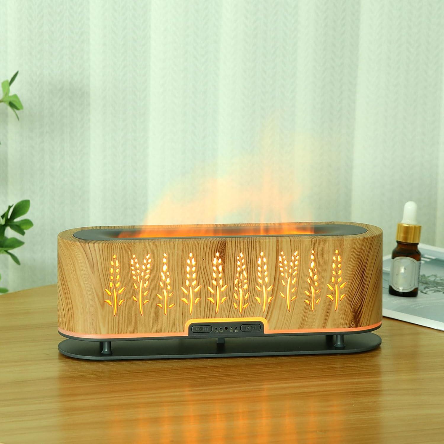 Зволожувач повітря-аромадифузор Doctor-101 Harvest shine 3в1 з ультразвуковим і LED нічником на 7 кольорів Дерево (72b5d65e) - фото 6