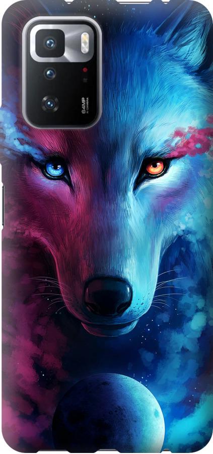 Чехол на Xiaomi Poco X3 GT Арт-волк (3999u-2511-42517)
