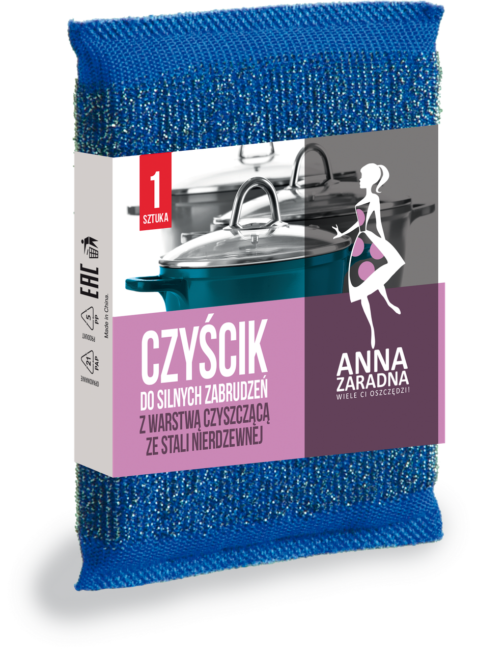 Губки Anna Zaradna для чистки сильных загрязнений 1 шт.