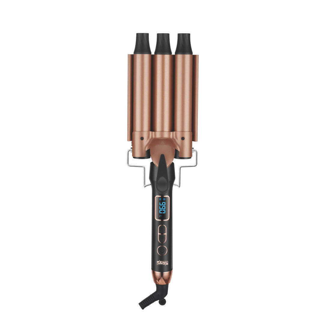 Плойка для завивки волос DSP 20579 Три волны с регулировкой температуры 25 мм (24178387)