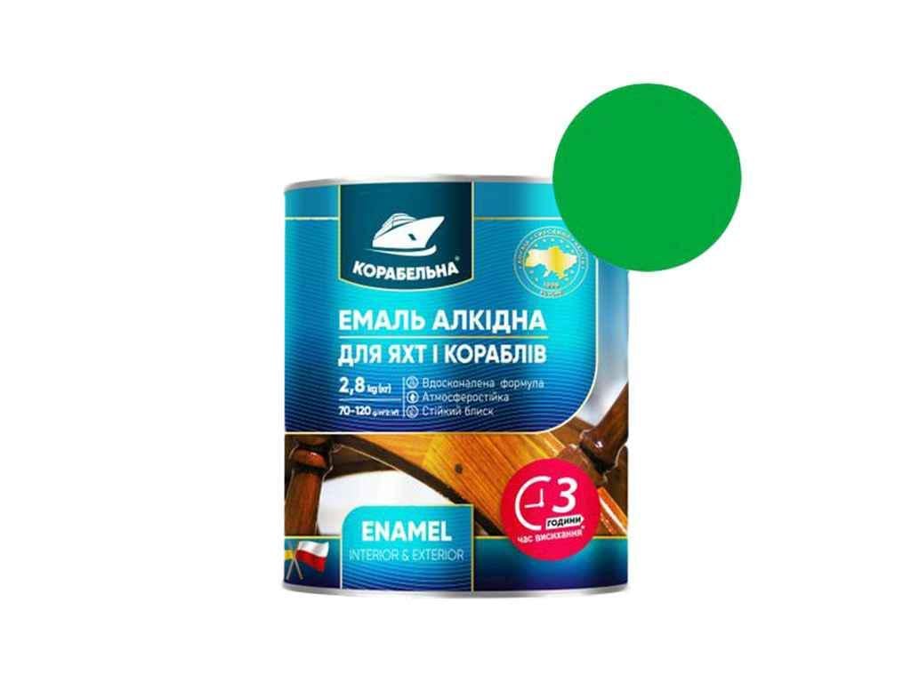 Эмаль алкидная ПФ-115 КОРАБЕЛЬНАЯ 2,8 кг Зеленый (960476) - фото 1