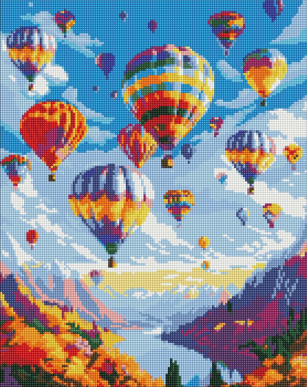 Алмазная мозаика Ideyka Магический полет холст на подрамнике AMO7841 40x50 см (2092639443)