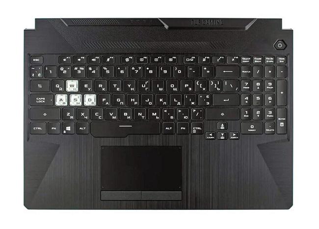 Верхняя панель с клавиатурой для ноутбука Asus TUF Gaming F15 FX506LH/FX506IH/FA506II (15119)