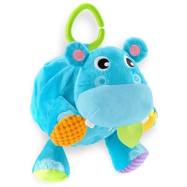 Мягкая игрушка-подвеска Fisher Price Бегемотик-мячик (GFC35) - фото 5