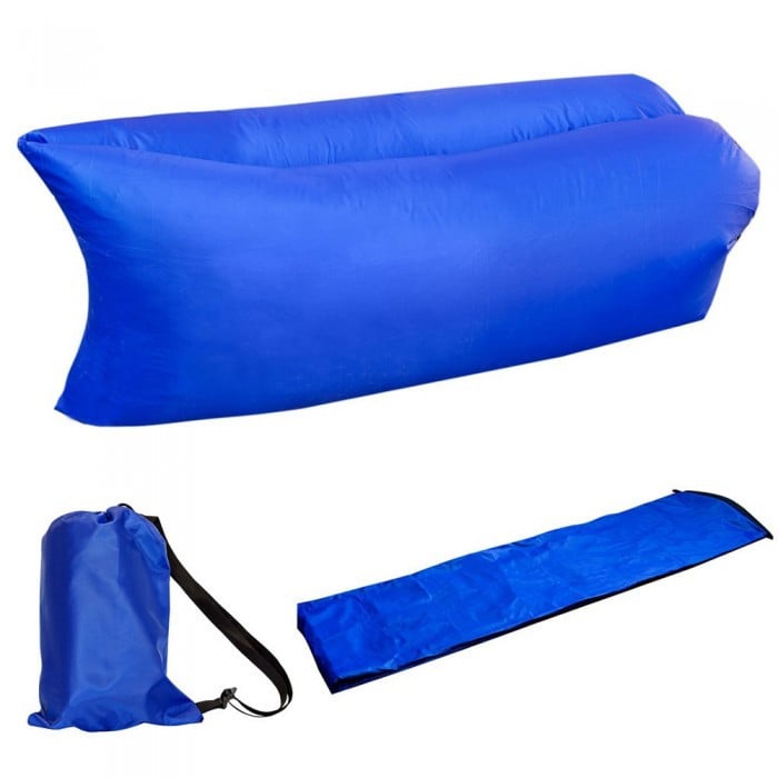 Надувний диван Lamzac двошаровий Синій (Imnn1256 46074) - фото 2