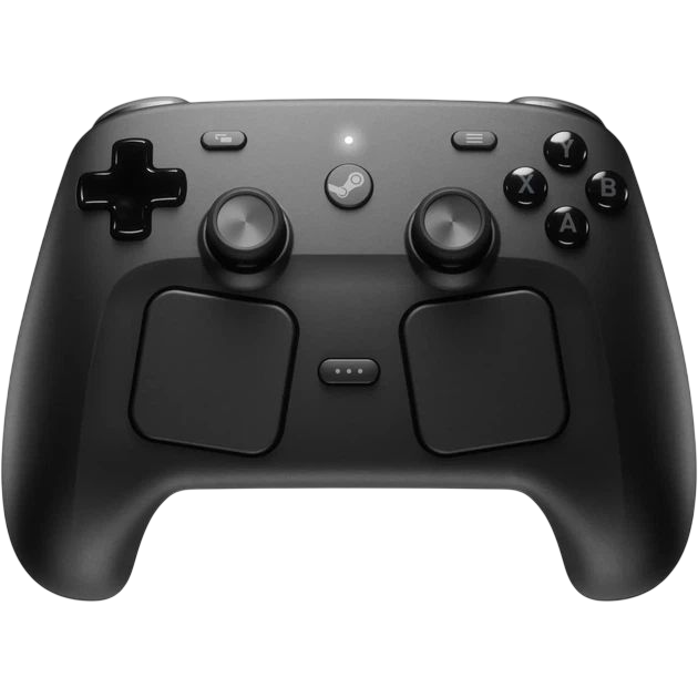 Геймпад беспроводной Valve Steam OS Steam Controller Black (9484)