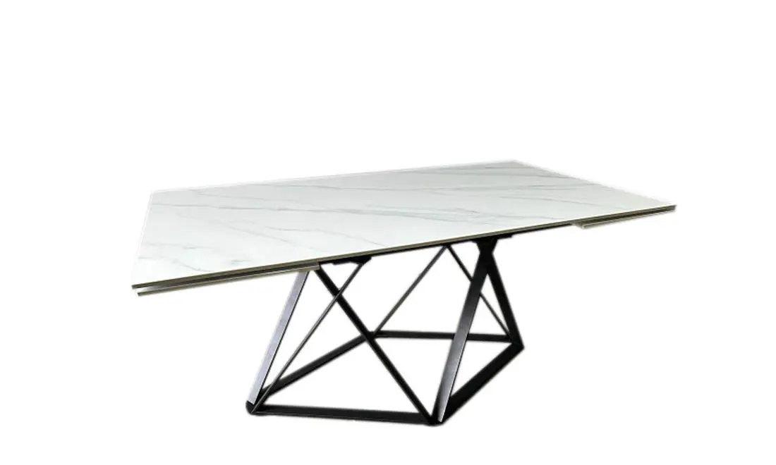 Стол Мистери раскладной 1600/2400х900х750 мм Белый (664126) Стол Мистери раскладной 1600/2400х900х750 мм Белый (664126)