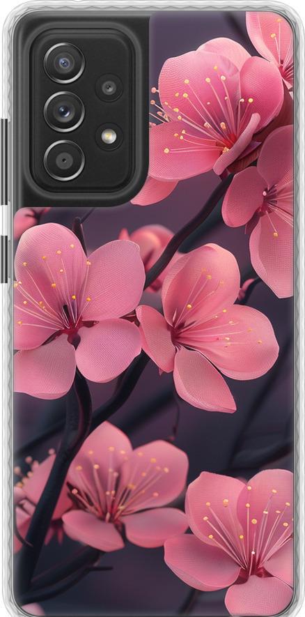Чехол на Samsung Galaxy A52 Пурпурная сакура (6075pc-2251-42517)