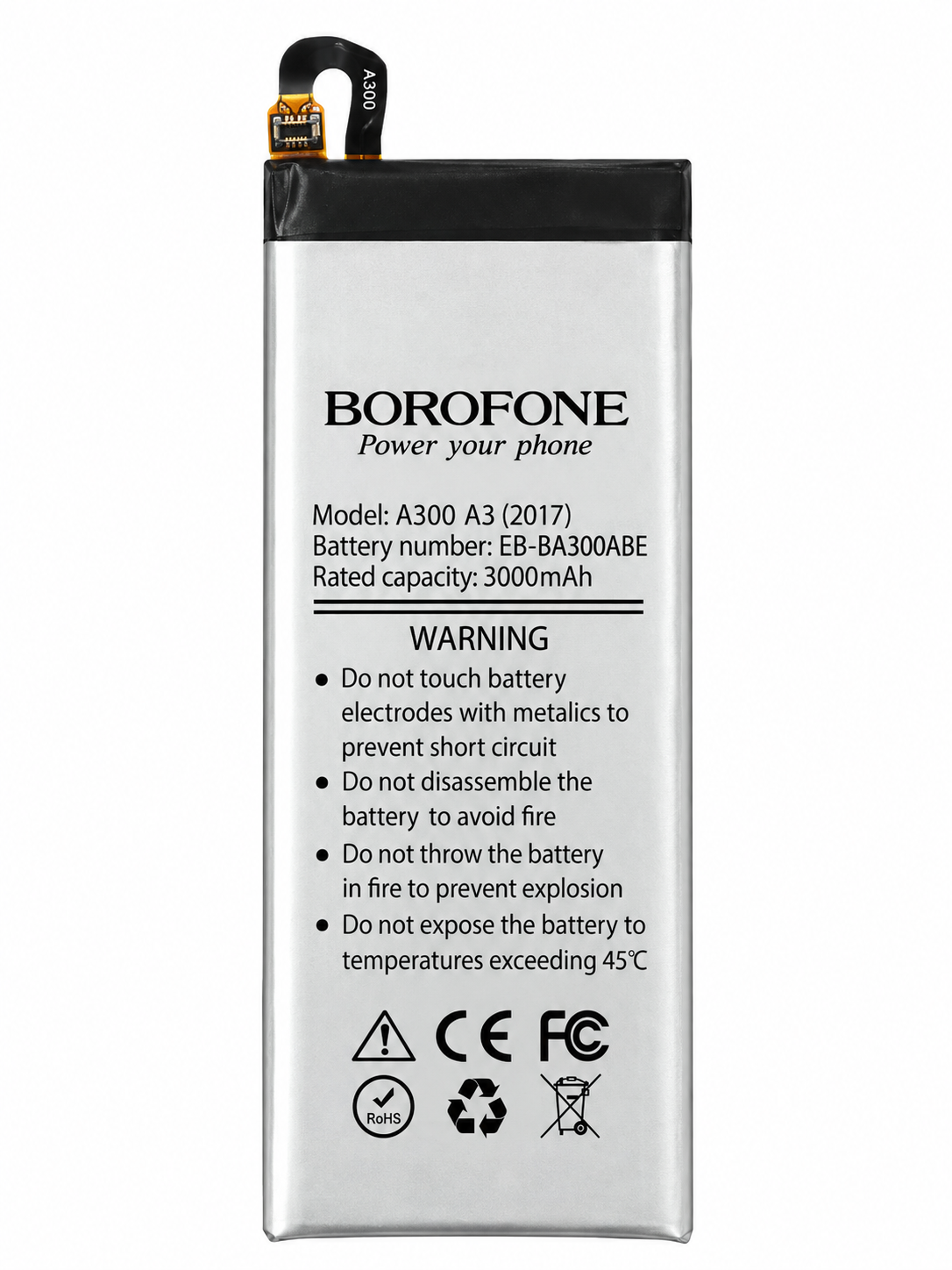Аккумулятор Borofone для Samsung Galaxy A5 2017 A520 (29769419)