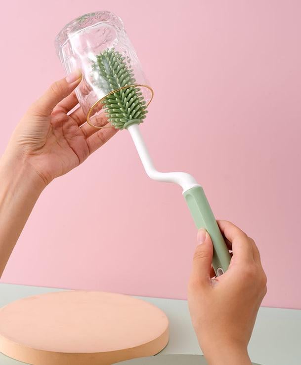 Набір щіток для миття 18517 3 пр. Зелений (5011254) - фото 4 Набір щіток для миття 18517 3 пр. Зелений (5011254) - фото 4