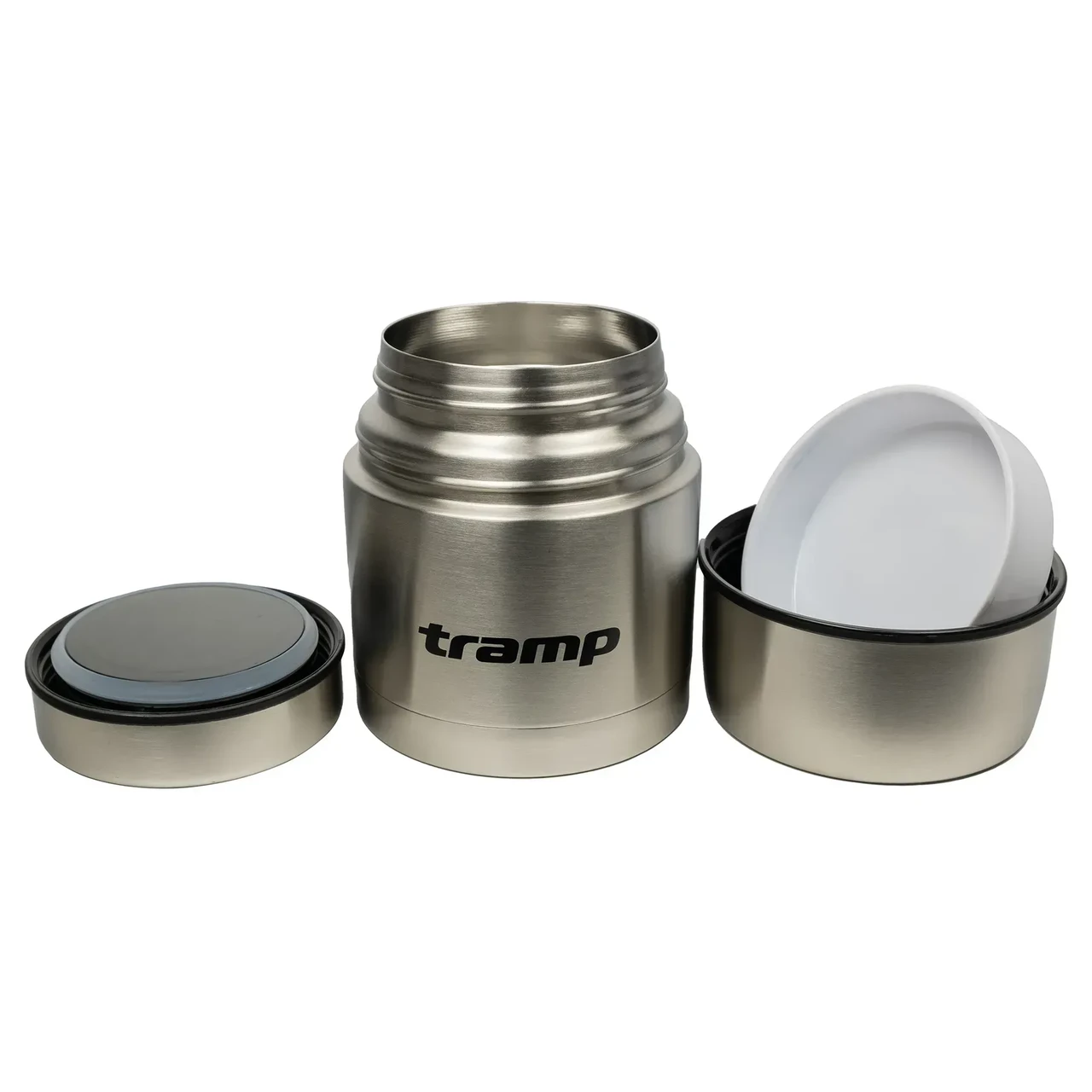 Термос харчовий Tramp із широким горлом 0,5 л Хром (UTRC-077) - фото 2 Термос харчовий Tramp із широким горлом 0,5 л Хром (UTRC-077) - фото 2