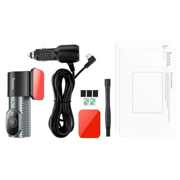 Відеореєстратор Hoco DV13 Screenless Hidden Driving Recorder Grey - фото 5 Відеореєстратор Hoco DV13 Screenless Hidden Driving Recorder Grey - фото 5