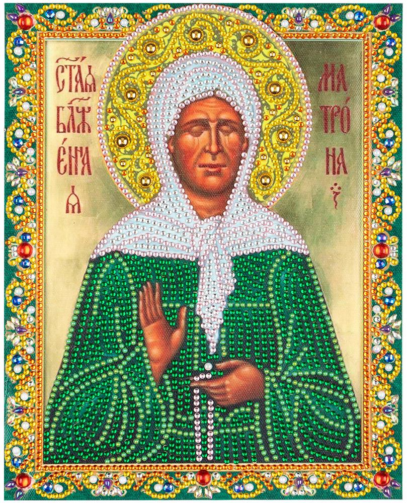 Алмазная Мозаика Emerald Craft Икона Святой Матроны 25x30 см (23939)