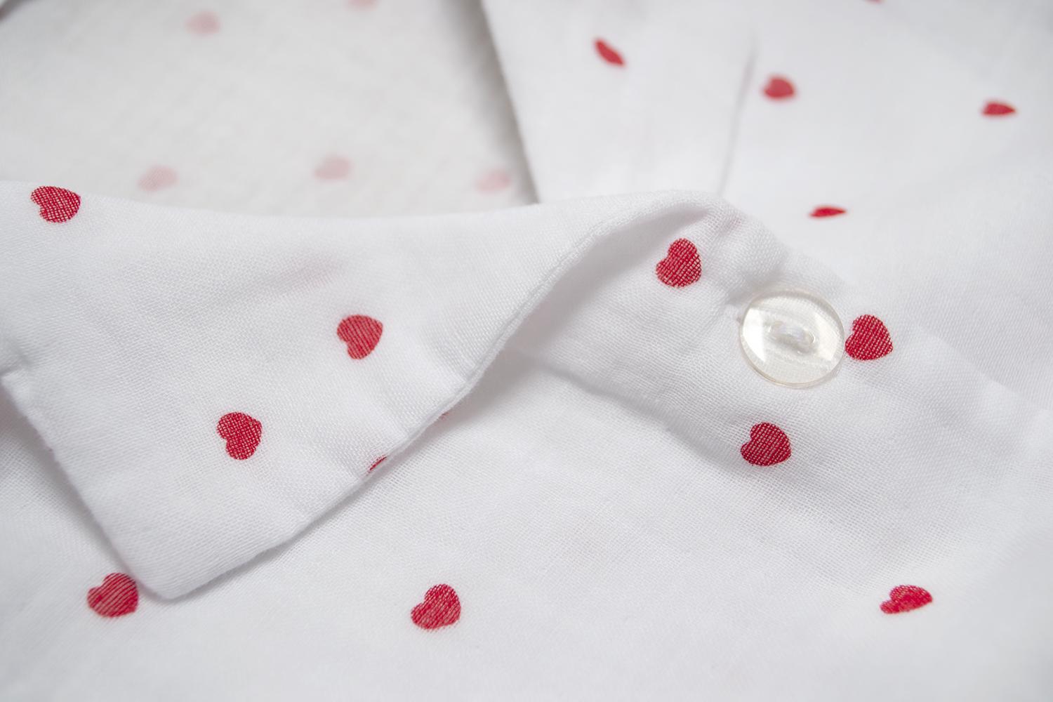 Пижама женская Lotus Home Molly Heart muslin L/XL (26843098) - фото 5 Пижама женская Lotus Home Molly Heart muslin L/XL (26843098) - фото 5