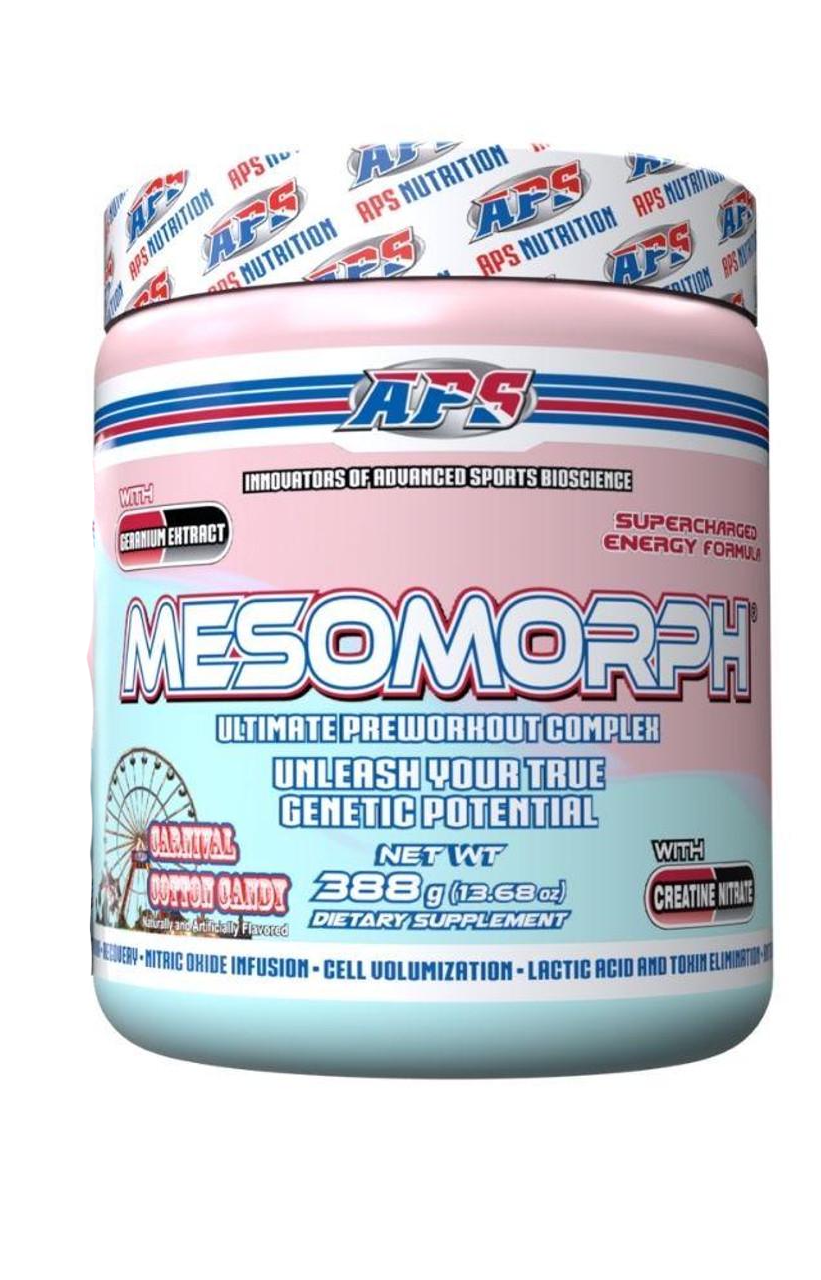 Передтренувальний комплекс APS Mesomorph V.4 carnival cotton candy 388 г (00000038258)