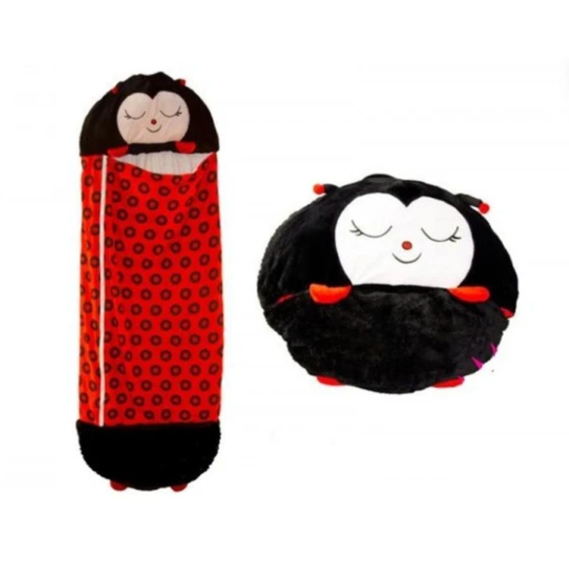 Дитячий спальний мішок-подушка на блискавці TOPA Божа Корівка Baby Sleeping Bag 120 см S Червоний - фото 5 Дитячий спальний мішок-подушка на блискавці TOPA Божа Корівка Baby Sleeping Bag 120 см S Червоний - фото 5