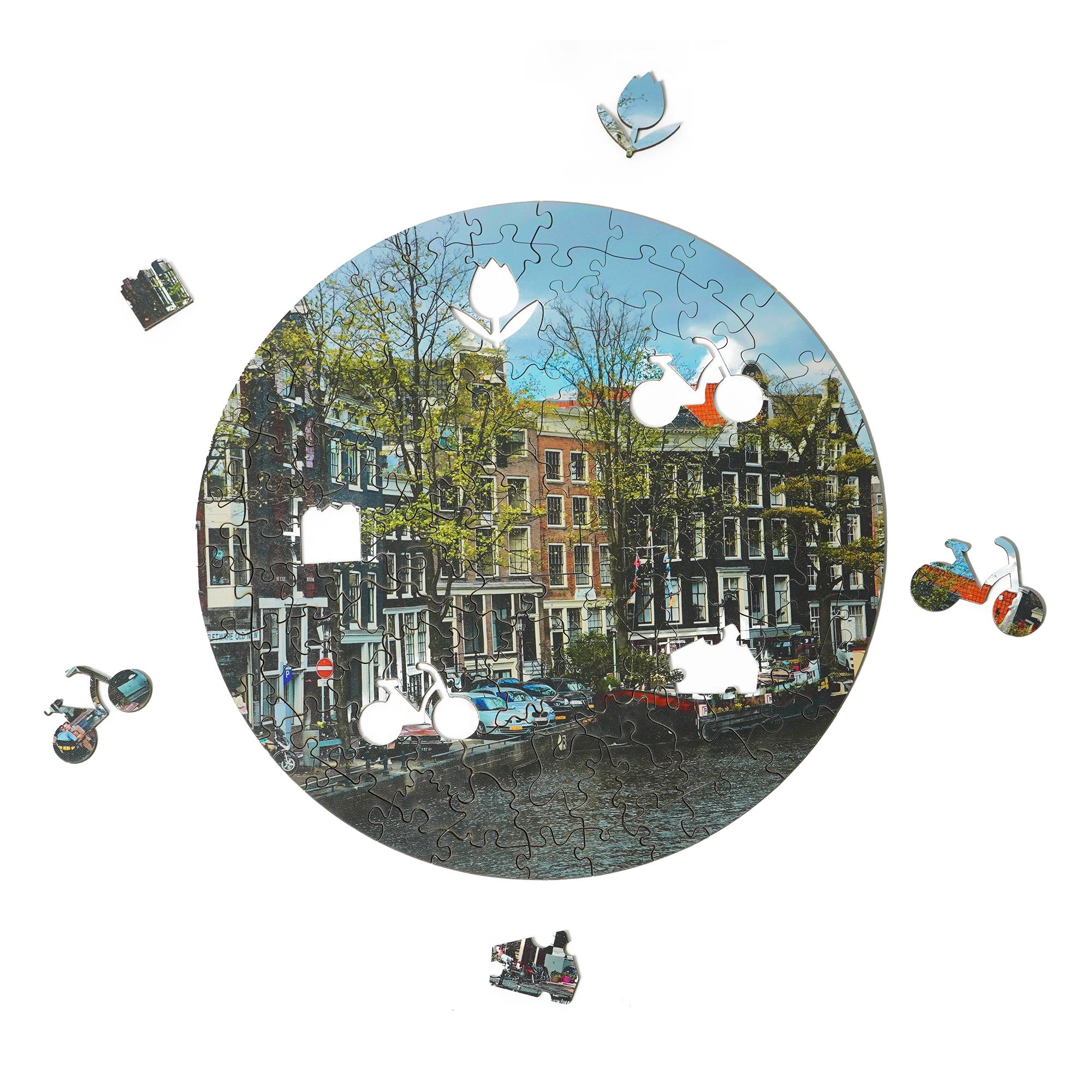 Пазлы Jooki Amsterdam эко деревянные (1139) - фото 3 Пазлы Jooki Amsterdam эко деревянные (1139) - фото 3