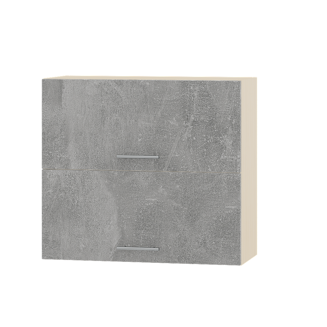 Шафа верхня Еверест Оптіма модуль Верх В14-800 80х30х72 см Бетон/Дуб молочний (03618) - фото 1 Шафа верхня Еверест Оптіма модуль Верх В14-800 80х30х72 см Бетон/Дуб молочний (03618) - фото 1