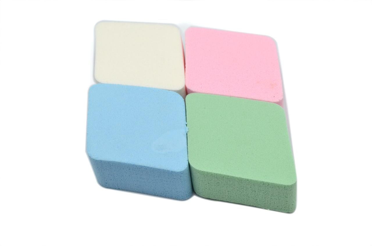 Спонж косметический для макияжа Beauty Luxury SP-05 4 шт.