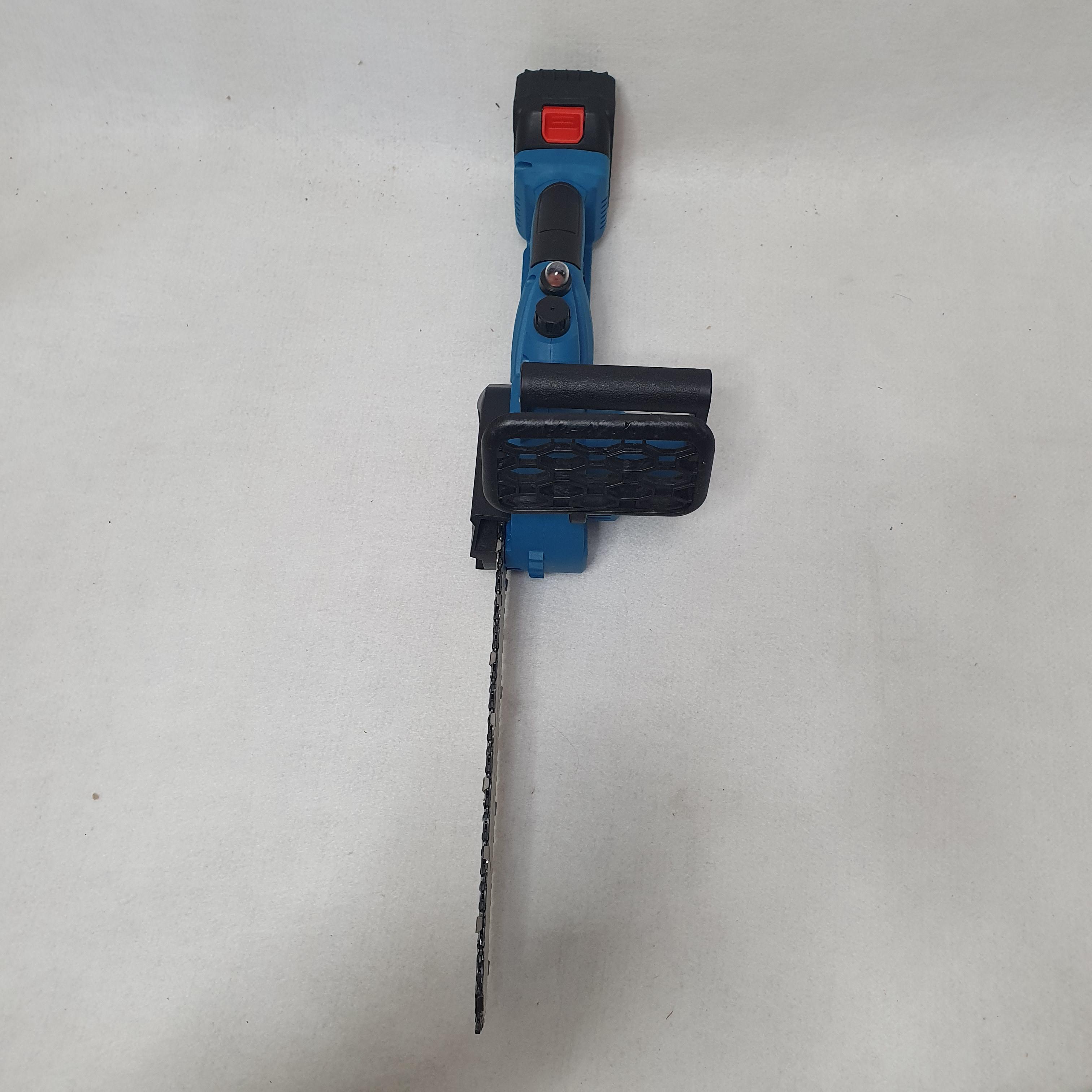 Пила аккумуляторная цепная Domotec Chain с 2 аккумуляторами 12B 48V для обрезки деревьев (Saw -FG-97) - фото 3 Пила аккумуляторная цепная Domotec Chain с 2 аккумуляторами 12B 48V для обрезки деревьев (Saw -FG-97) - фото 3