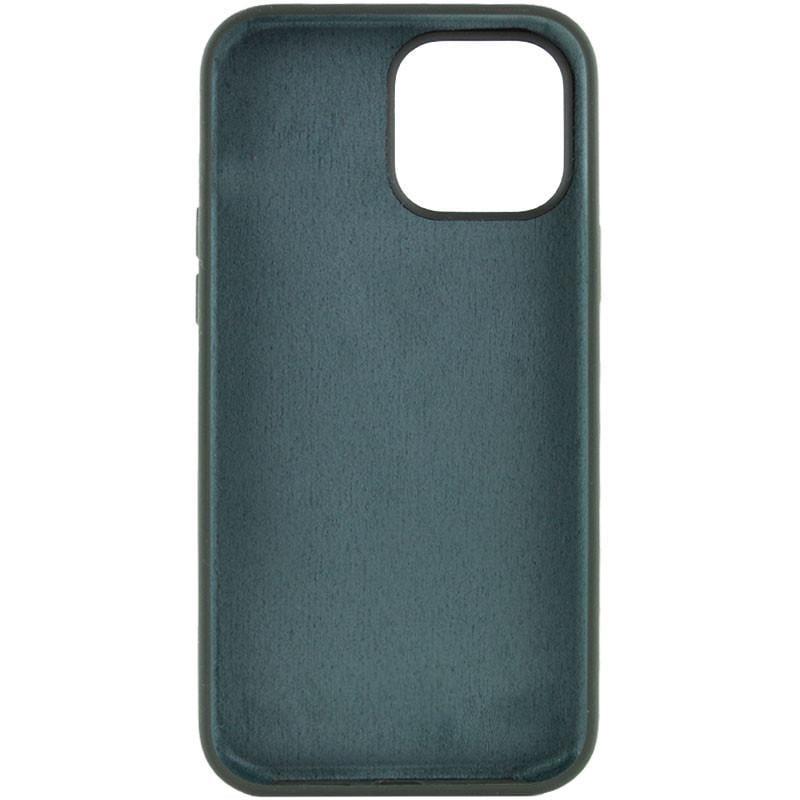 Протиударний Чохол Silicone Case Full Protective (AA) для Apple iPhone 14 (6.1") Cyprus Green - фото 2