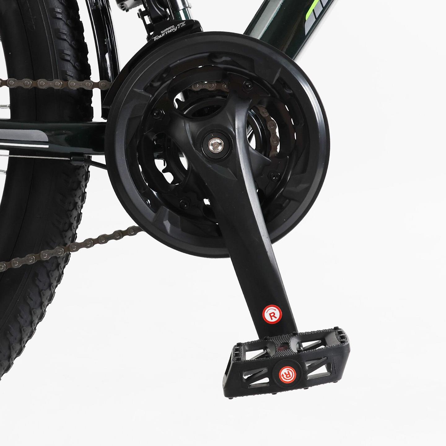 Велосипед горный Corso Fisher 29" с багажником рама 19" Серый - фото 7