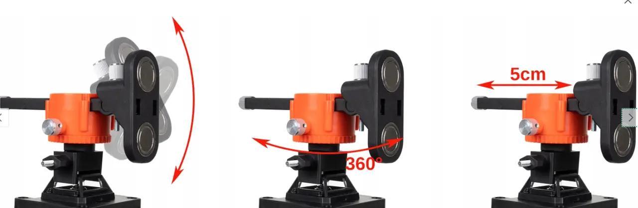 Лазерний рівень BIGSTREN 4D 360° 16 ліній 25 м - фото 6