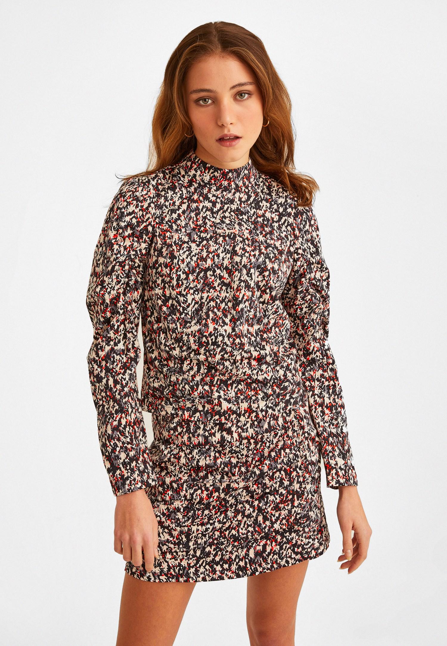 Блузка женская Oxxo ox-pambuzdes XS Бежевый (1780438)