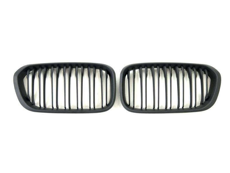 Решетка радиатора GBT для BMW 1 M-Look F20/21 2011-2019 гг. пластик Черный (27669753)