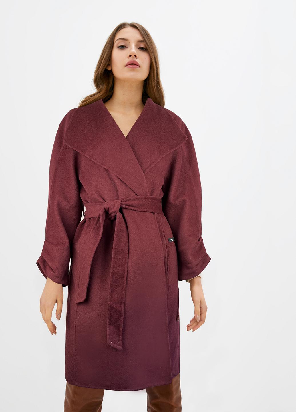 Пальто Only M Бордовый (472403b50)