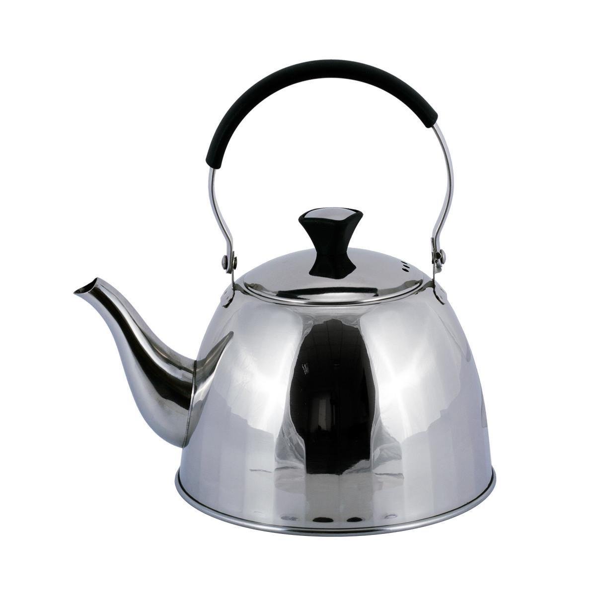 Чайник Kamille Vizo из нержавеющей стали с фильтром-ситечком 1 л (1093)